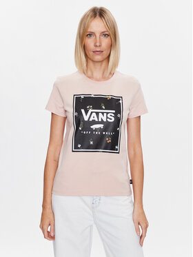 Vans Vans T-Shirt Micro Ditsy Box Fill VN0003DK Różowy Regular Fit