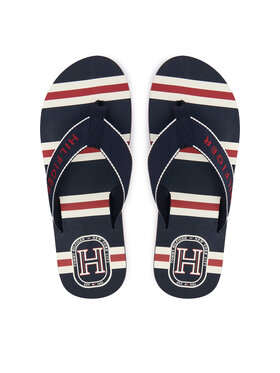 Tommy Hilfiger Tommy Hilfiger Flip-flops Stripes Beach Sandal FM0FM06003 Sötétkék
