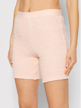 Calvin Klein Underwear Calvin Klein Underwear Szorty piżamowe 000QS6770E Różowy Regular Fit