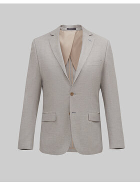 Borgio Borgio Marynarka platania Niebieski Slim Fit