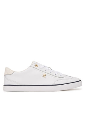 Tommy Hilfiger Tommy Hilfiger Αθλητικά Th Chic Low Profile Vulc FW0FW09104 Λευκό