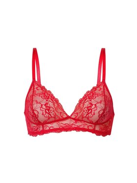 Love and Hate Love and Hate Podprsenka Bralette Giselle Red Červená