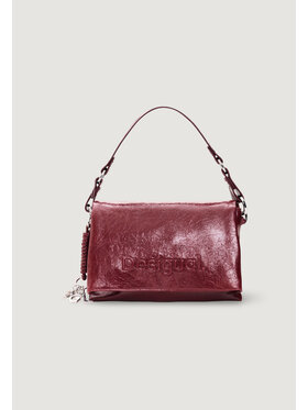 Desigual Desigual Torebka BAG_HALF LOGO VENECIA 4. Bordowy