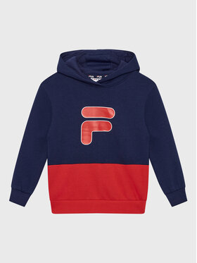 Fila Fila Pulóver Bielefeld FAK0101 Sötétkék Regular Fit