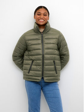 Kaffe Kaffe Pernata jakna Lira 10507222 Zelena Regular Fit