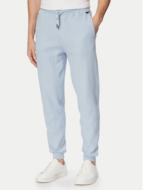 BOSS BOSS Pantaloni trening Structure 50540577 Albastru deschis Regular Fit