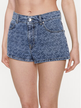 Pinko Pinko Short en jean Andatura 100812 A0Q0 Bleu Regular Fit