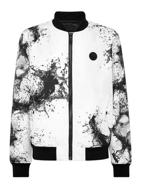 Plein Sport Plein Sport Bunda bomber 28347 Bílá Regular Fit