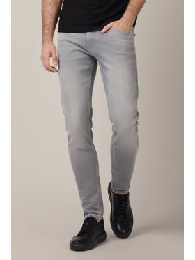 Lancerto Lancerto Spodnie materiałowe Guido SP113225000011 Szary Slim Fit