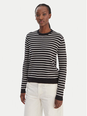 Tommy Jeans Tommy Jeans Sweter Essential DW0DW20159 Czarny Regular Fit