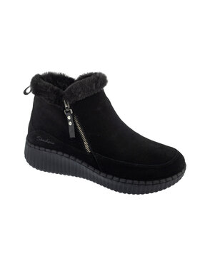 Skechers Skechers Śniegowce Wilshire Blvd - Fresh Zip Czarny