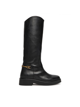 Tommy Hilfiger Tommy Hilfiger Μπότες Ιππασίας Horsebit Riding FW0FW08863 Μαύρο