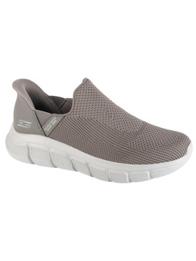 Skechers Skechers Sneakersy Skechers Slip-Ins: Bobs Sport B Flex - Resilient Edge Szary