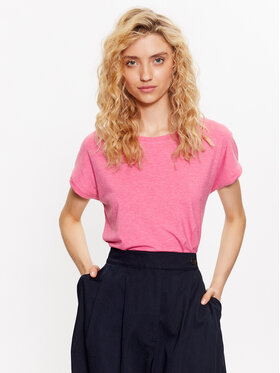 ICHI ICHI T-krekls 20109945 Rozā Regular Fit