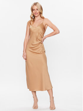 Marella Marella Coctailkleid Vermut 2332210335 Beige Slim Fit
