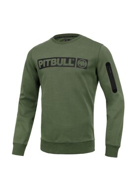 PITBULL PITBULL Bluza Bluza Zielony Regular Fit