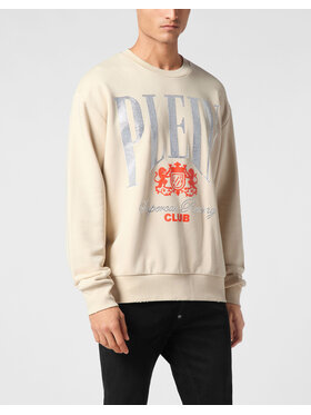 PHILIPP PLEIN PHILIPP PLEIN Felpa 22623 Beige Regular Fit