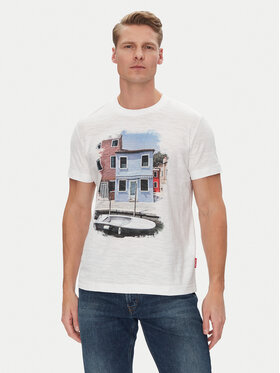 JOOP! Jeans JOOP! Jeans T-Shirt 15 JJJ-29Albin 30045721 Biały Modern Fit