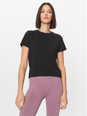 4F 4F T-krekls 4FWAW23TTSHF1169 Melns Regular Fit