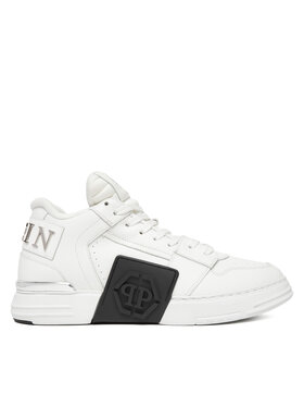 PHILIPP PLEIN PHILIPP PLEIN Sneakersy FAES USC0824 PLE075N Biały