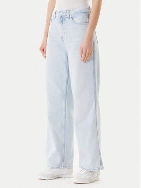 Tommy Jeans Tommy Jeans Blugi Claire DW0DW21378 Albastru Wide Leg