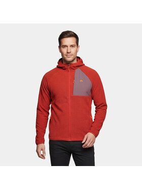 Alpinus Alpinus Bluza Ruen Czerwony Regular Fit