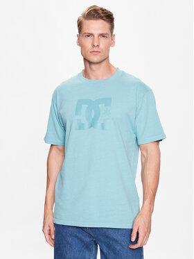 DC DC Póló Star Pigment Dye ADYZT05223 Kék Relaxed Fit