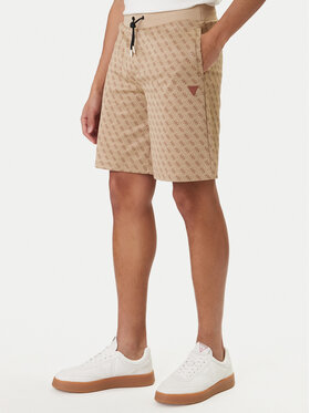 Guess Guess Sportovní kraťasy Z4YD03 K7122 Béžová Regular Fit
