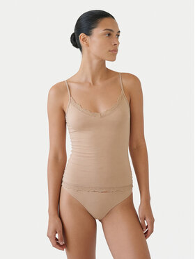 Ysabel Mora Ysabel Mora Φανέλα 19459 Ανοιχτό μπεζ Slim Fit