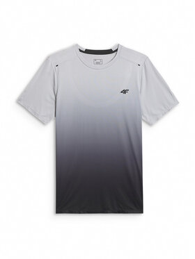 4F 4F Koszulka techniczna NO LIMITS Szary Regular Fit
