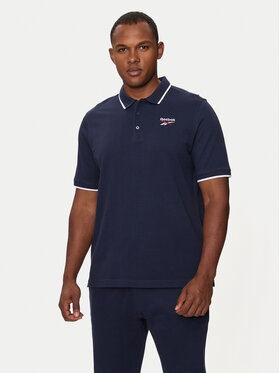 Reebok Reebok Poloshirt Identity Small Logo Polo 100073032 Dunkelblau Regular Fit