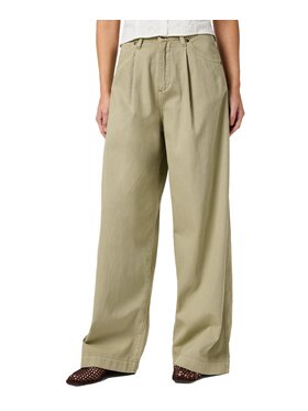 Wrangler Wrangler Spodnie materiałowe 112362959 Zielony Comfortable Fit