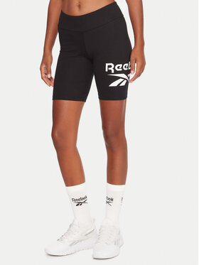 Reebok Reebok Kerékpáros nadrág RK25161CCW Fekete Slim Fit