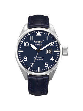 Aviator Aviator Zegarek V.1.22.0.149.4 Niebieski