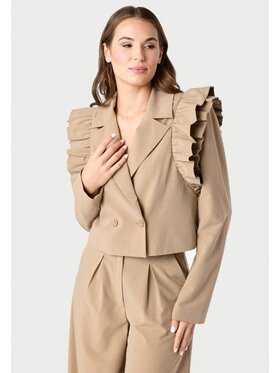 LAURELLA LAURELLA Marynarka LAURELLA 8VA001135 Brązowy Regular Fit