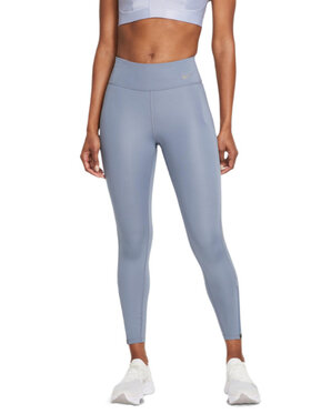 Nike Nike Legginsy Epic Faster 7/8 Niebieski Regular Fit