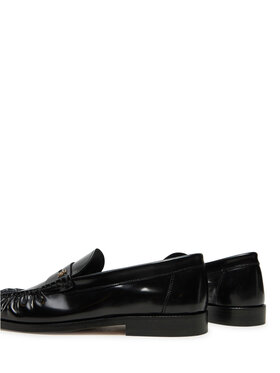 Tommy Hilfiger Mokasinke Loafer Abrasivato Leather FW0FW08617 Crna