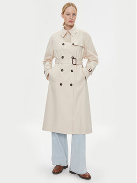 Tommy Hilfiger Tommy Hilfiger Тренч WW0WW38947 Бежов Regular Fit