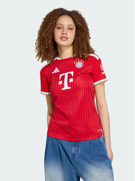 adidas adidas Koszulka techniczna 168828 Czerwony Regular Fit