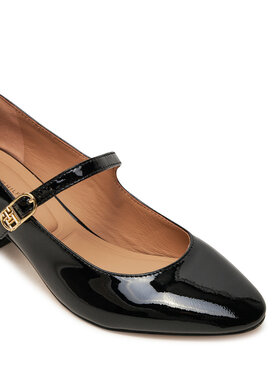 Tommy Hilfiger Salonke Pump Double Strap Patent Leather FW0FW08566 Crna