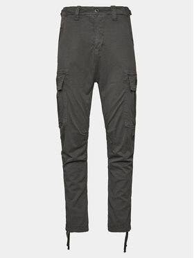 Alpha Industries Alpha Industries Kalhoty z materiálu Squad 188202 Šedá Regular Fit