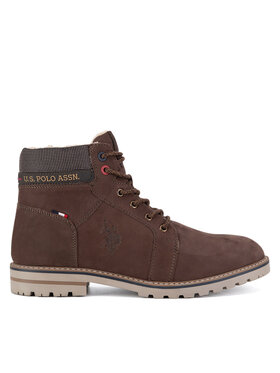 U.S. Polo Assn. U.S. Polo Assn. Pohodni čevlji POLY001M/DLT1 Rjava
