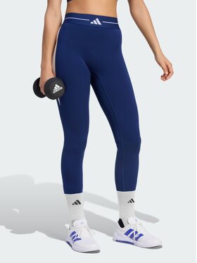 adidas adidas Legginsy 168775 Niebieski jasny Fitted Fit