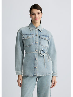 Liu Jo Liu Jo Kurtka jeansowa UA5276D023978817 Błękitny Regular Fit