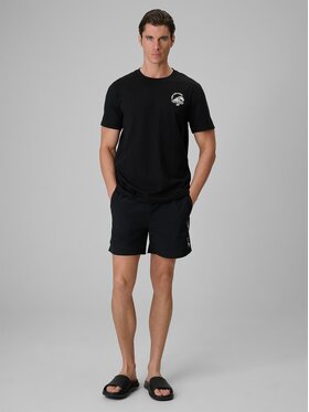 4F 4F Tričko 4FRSS26TTSHM4296-20S Čierna Regular Fit