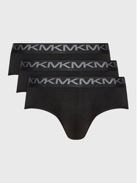 Michael Kors Michael Kors Sada 3 kusů slipů 6BR1L10033 Černá