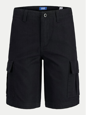 Jack&Jones Junior Jack&Jones Junior Pantalon scurți din material Cole 12268381 Negru Regular Fit