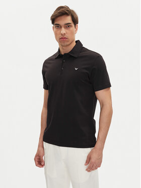 Emporio Armani Emporio Armani Polo marškinėliai EM000571 AF12331 UC001 Juoda Regular Fit