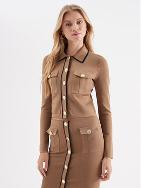 Marciano Guess Marciano Guess Кардиган 3YGR00 5036Z Бежов Regular Fit
