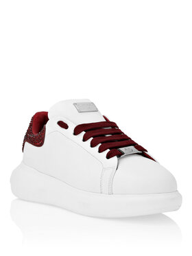 PHILIPP PLEIN PHILIPP PLEIN Sneakersy 27475 Bordowy